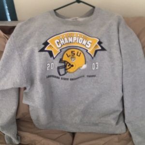 XL LSU Football 2003 National Champ Sweater